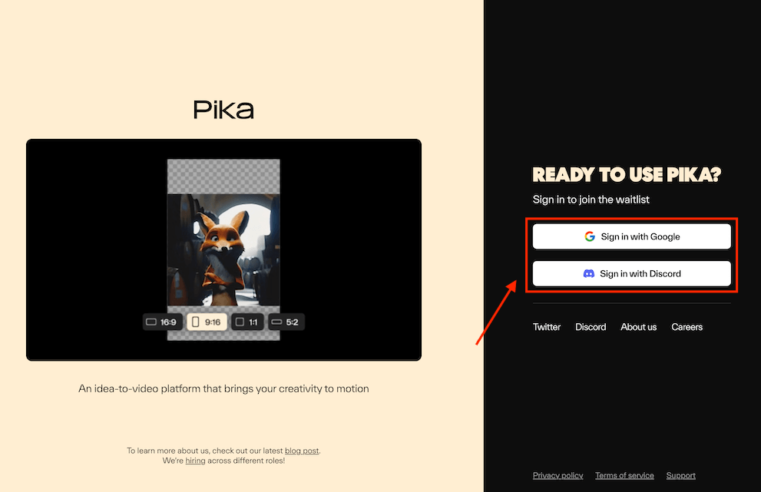Нейросеть Pika Ai запустила свой сайт — Pika Art