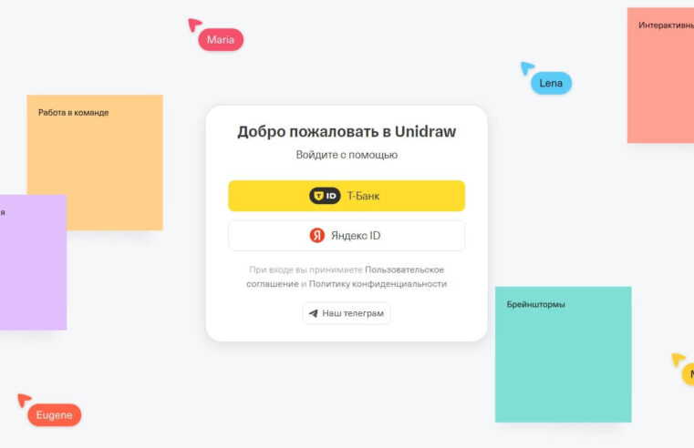 Unidraw: как создавать онлайн-доски, как пользоваться и работать